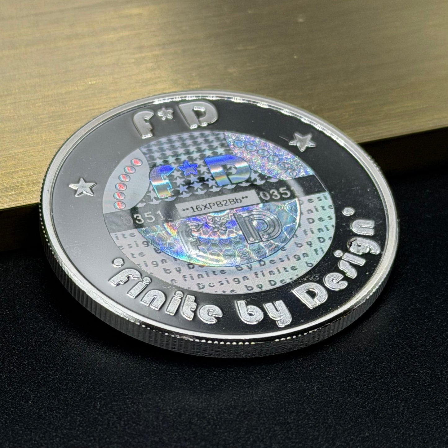 1 Troy Oz .999 Fine Silver Bitcoin