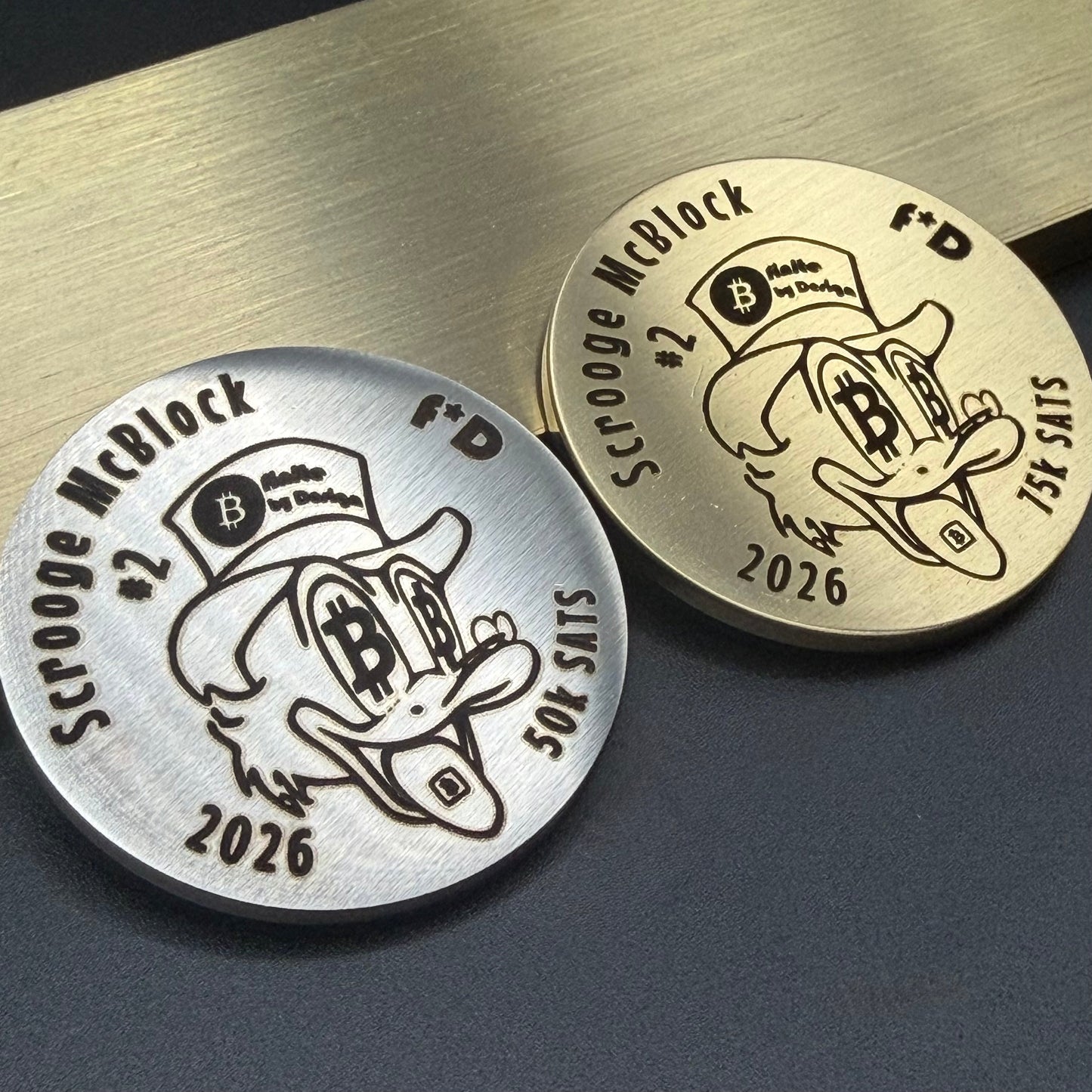 Scrooge McBlock - Two-Coin Set
