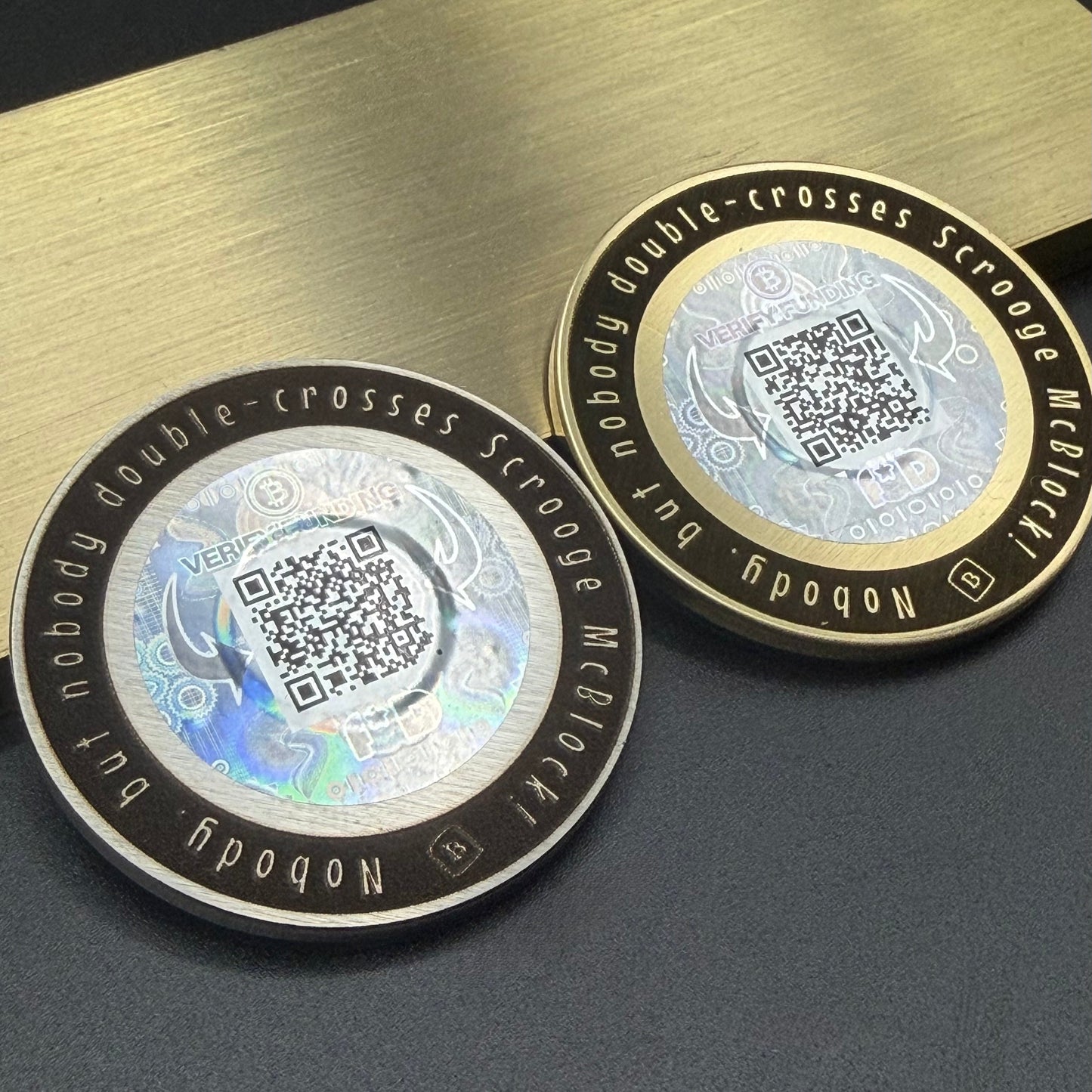 Scrooge McBlock - Two-Coin Set