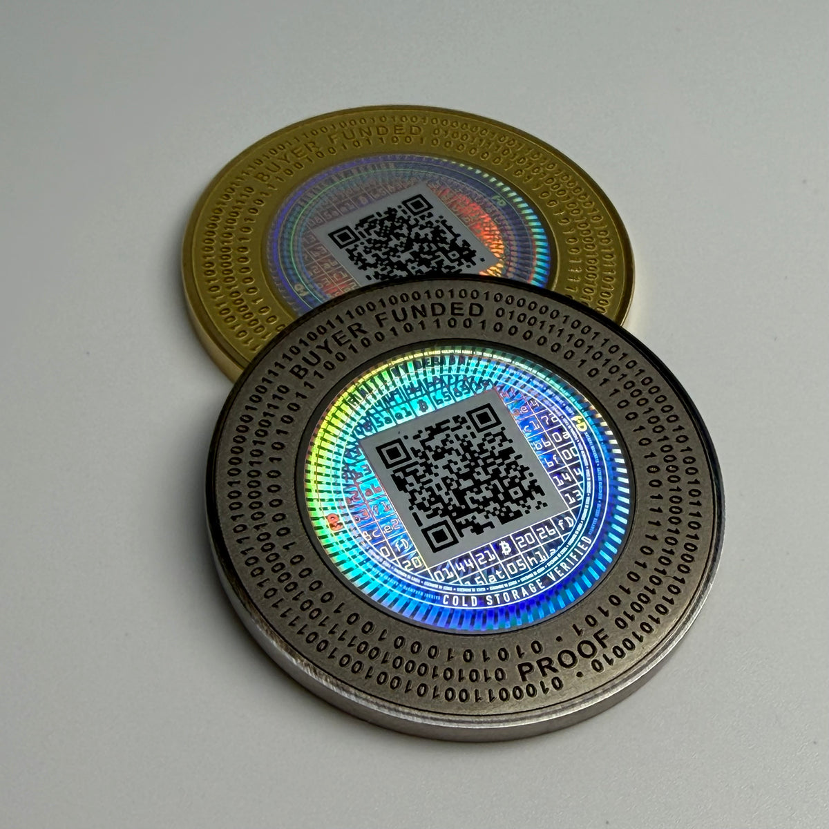 Casascius XV | Stainless Steel Edition