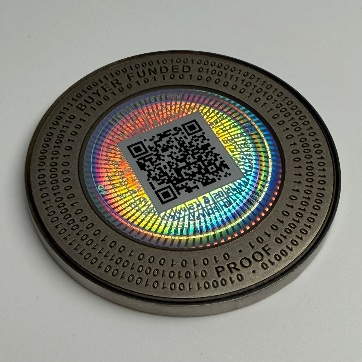 Casascius XV | Stainless Steel Edition