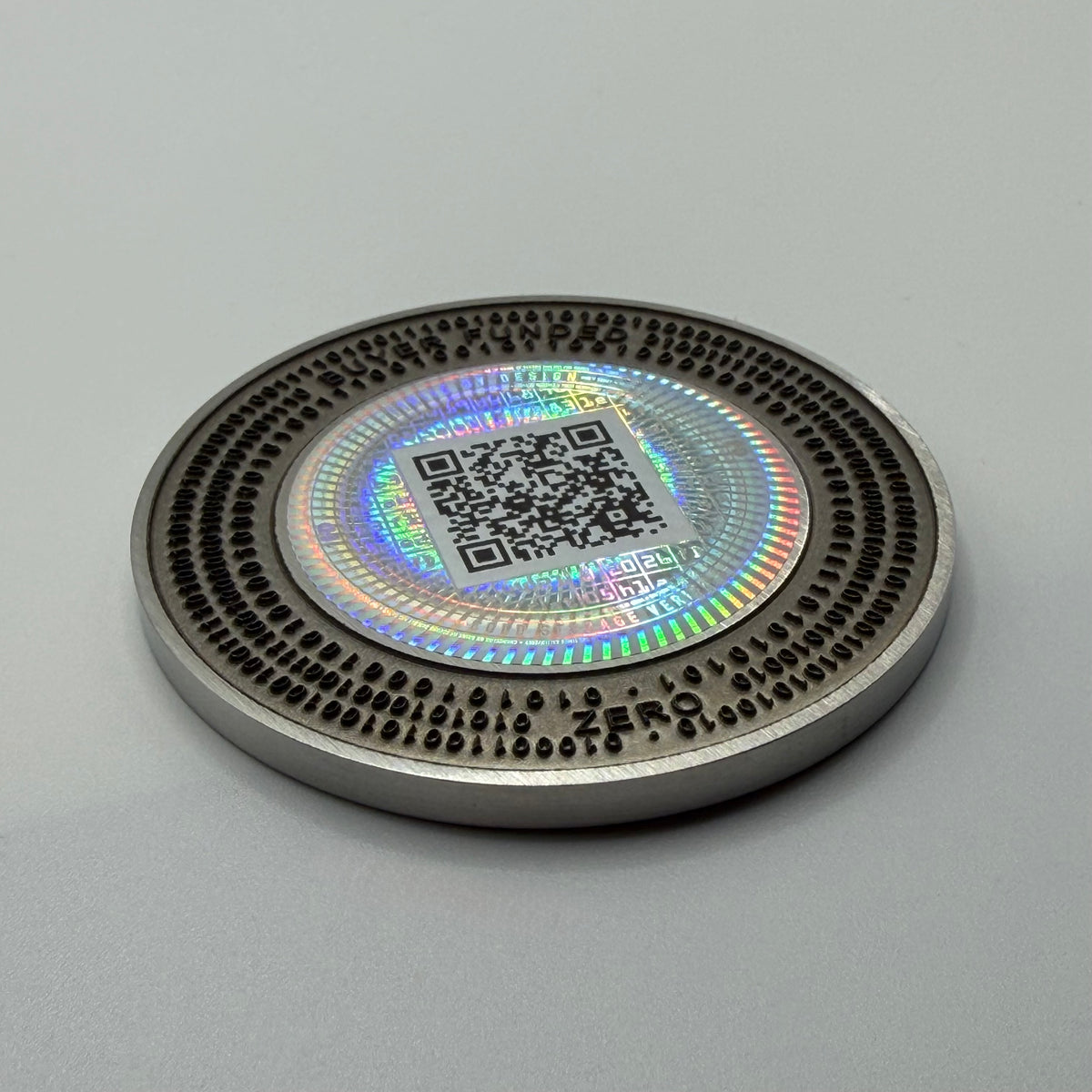 Casascius XV | Stainless Steel | Serial 0