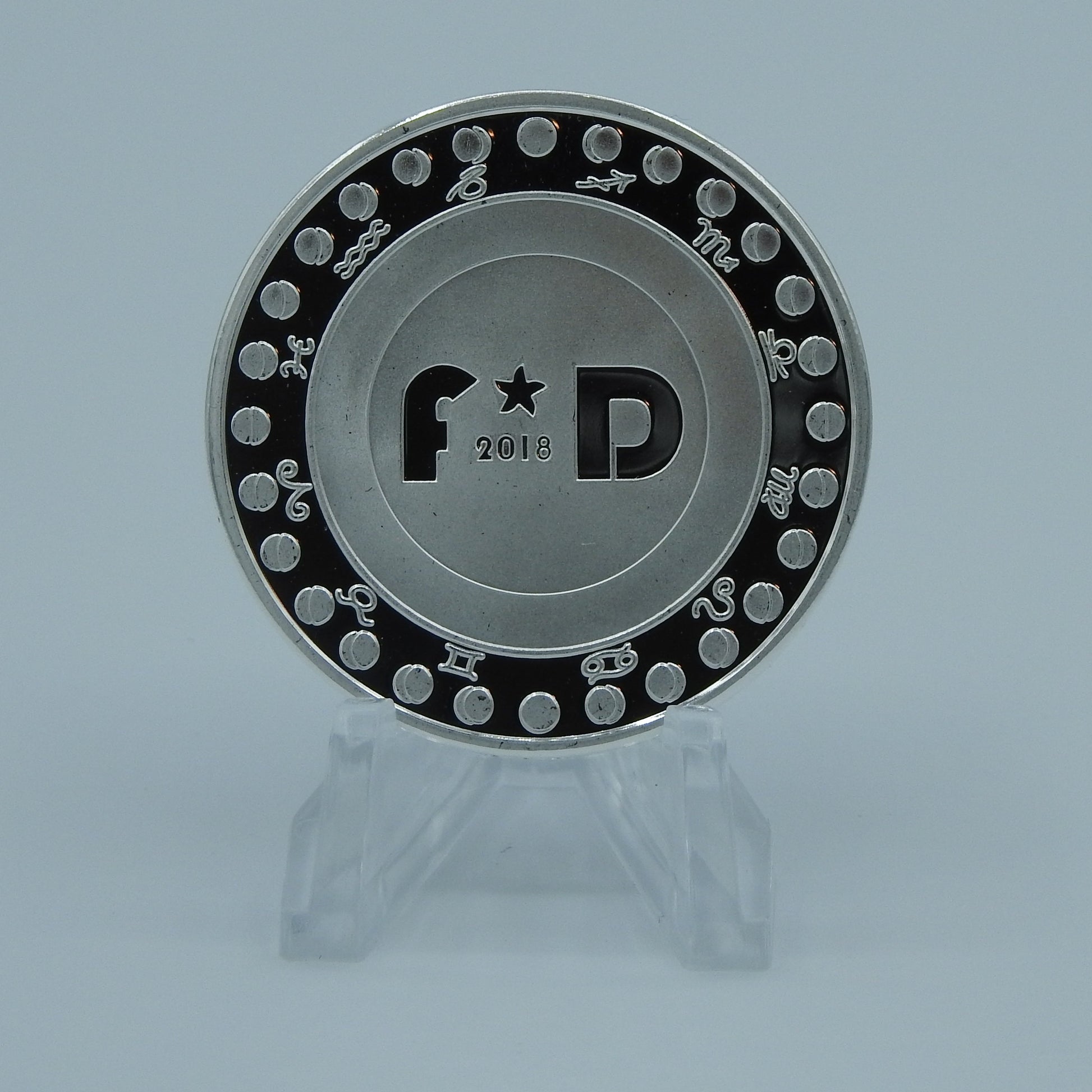 1 Troy Ounce .999 Fine Silver Bitcoin Cash (only 100 coins made) image 1